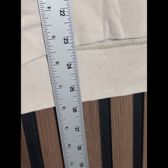 Xirena Sweater Medium Womens Beige Fleece Pullover Mock Neck - Picture 4 of 8